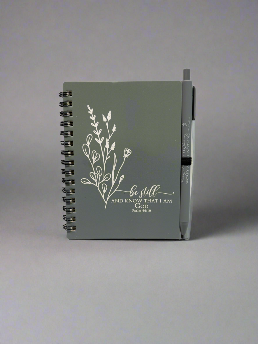 Mini Floral notebook + pen set
