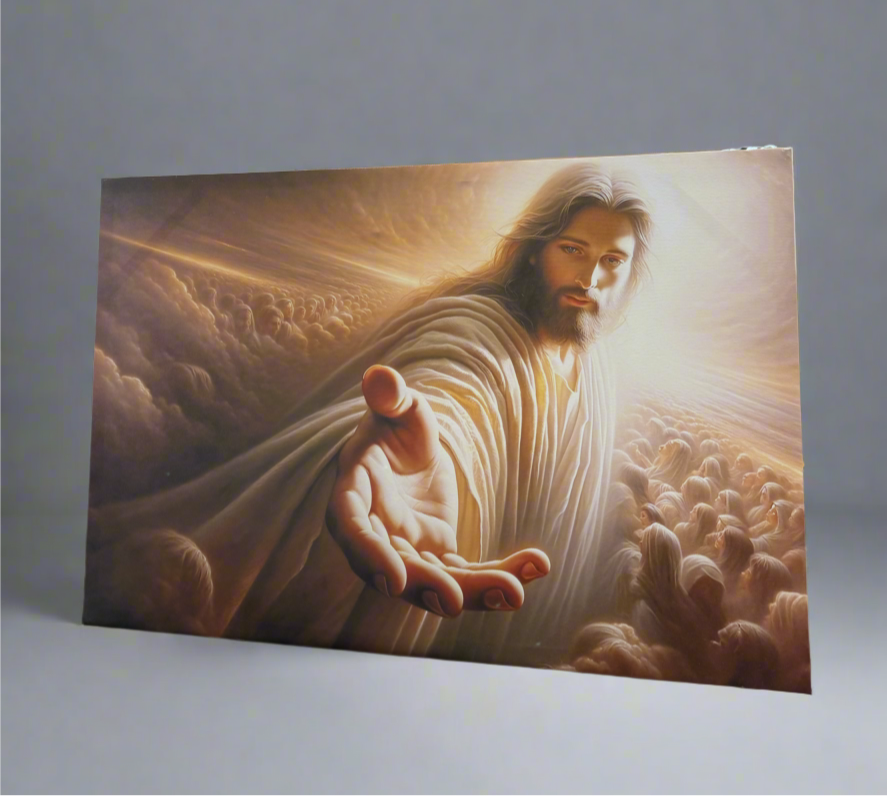 Jesus Extending His Hand Frame