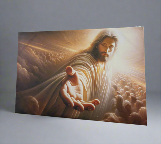 Jesus Extending His Hand Frame