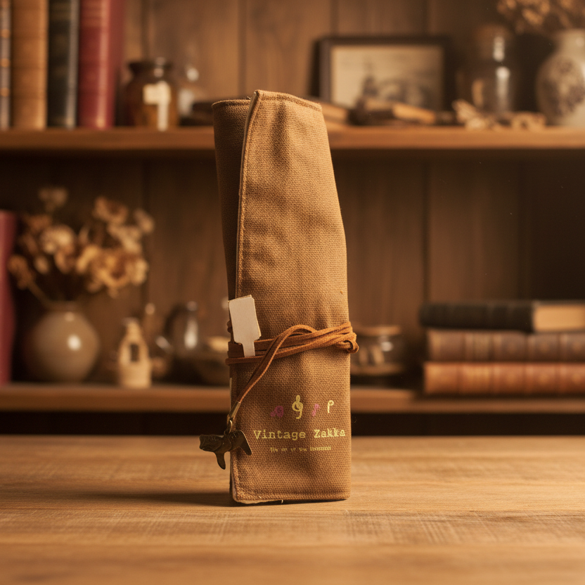 Brown Pen Pouch