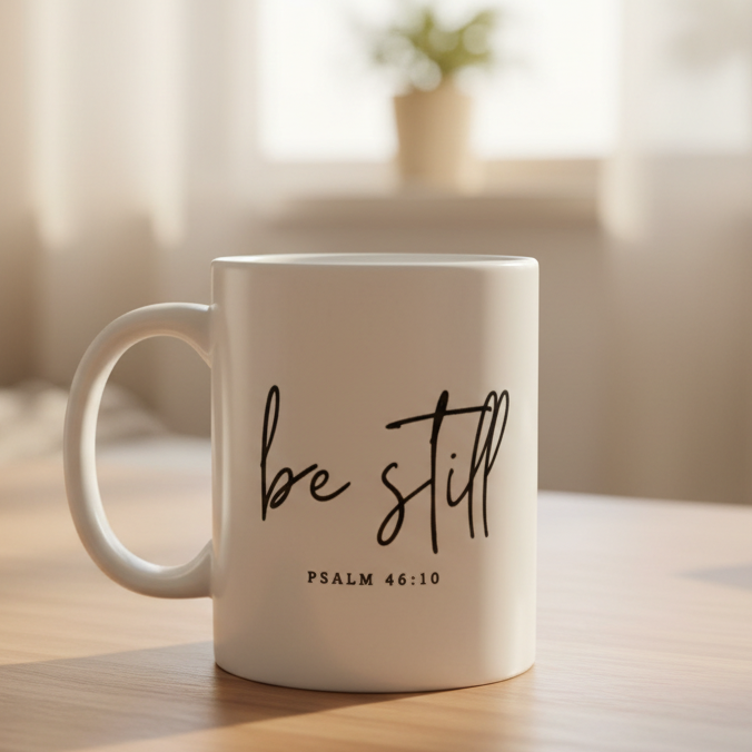 Mugs : Be Still Psalm 46:10