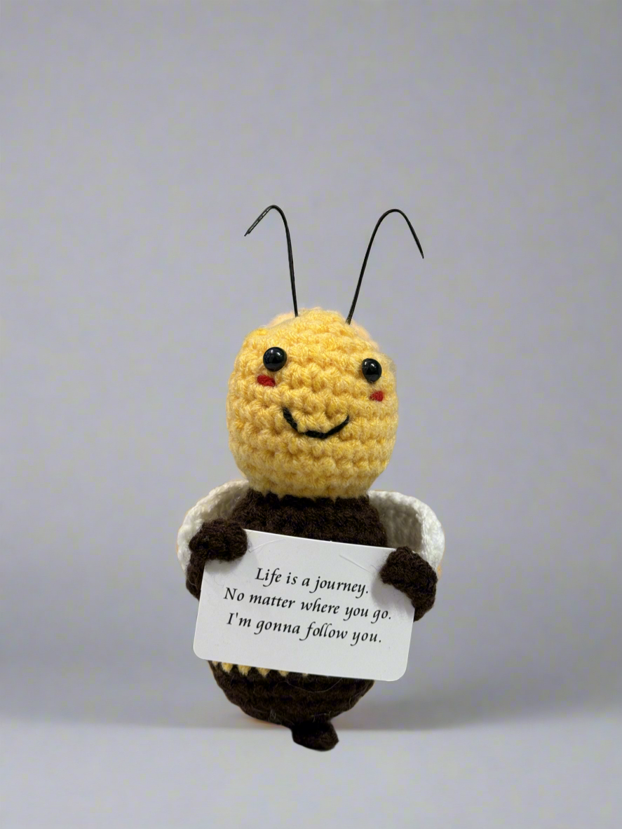 Crochet positive message