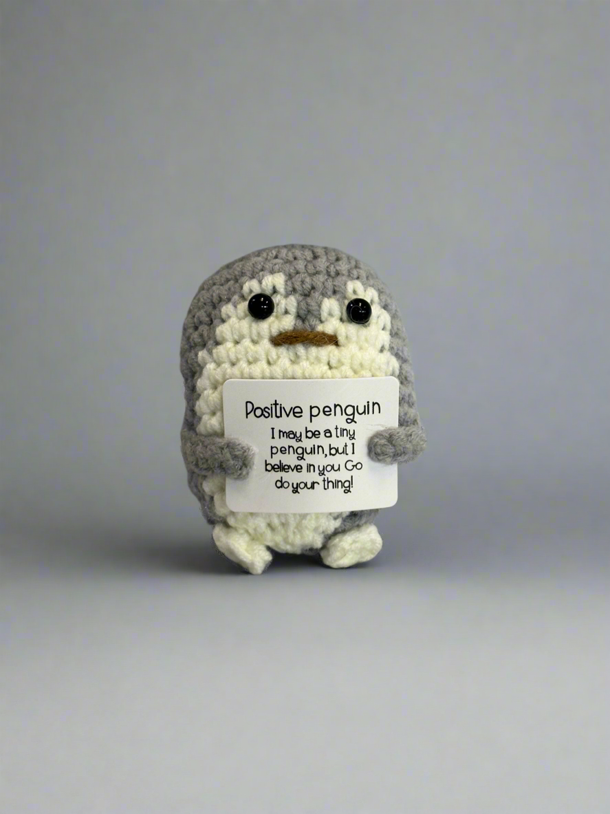 Crochet positive message