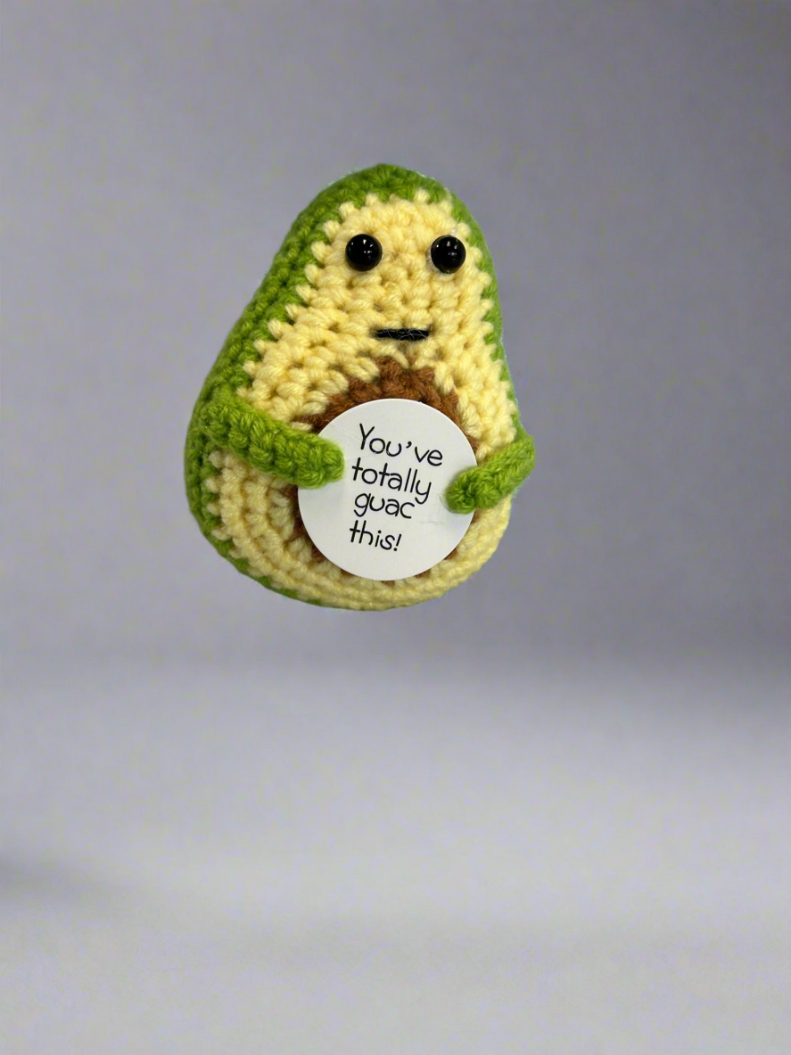 Crochet positive message