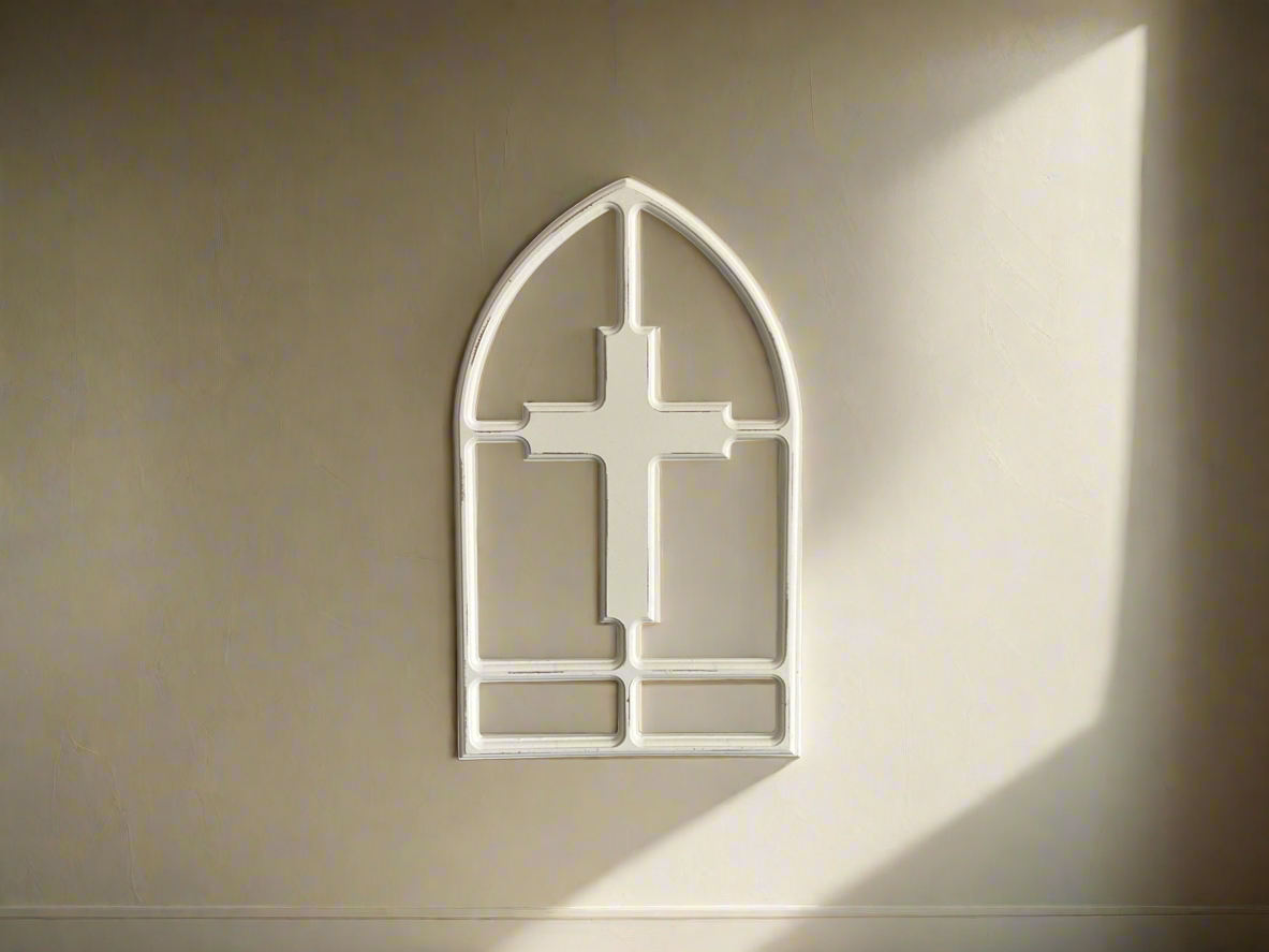 Cross wall art