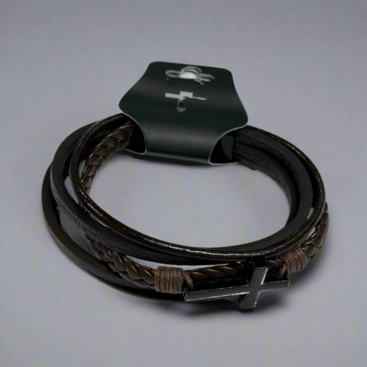Cross Magnetic Buckle Bracelet