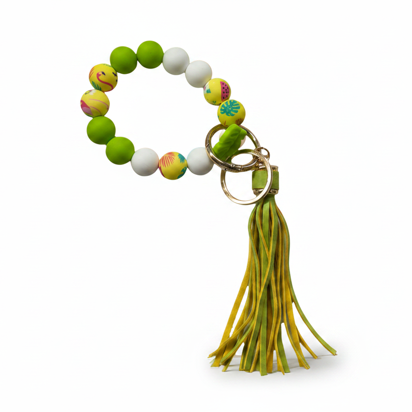 Light green key chain