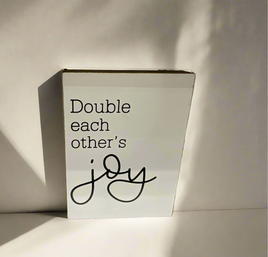 Double each other’s love home decor