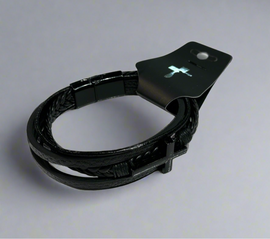 Cross Magnetic Buckle Bracelet