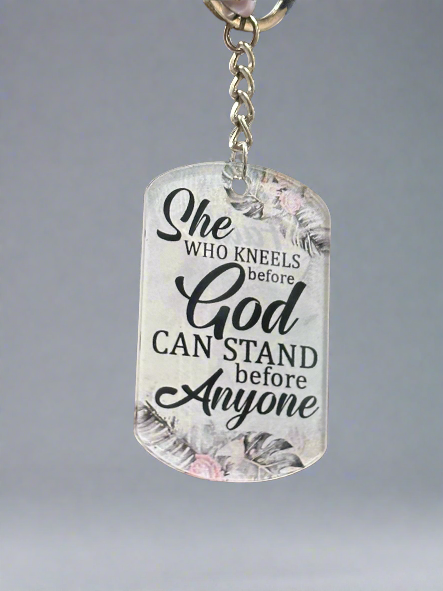 White Faith Plaque Verses