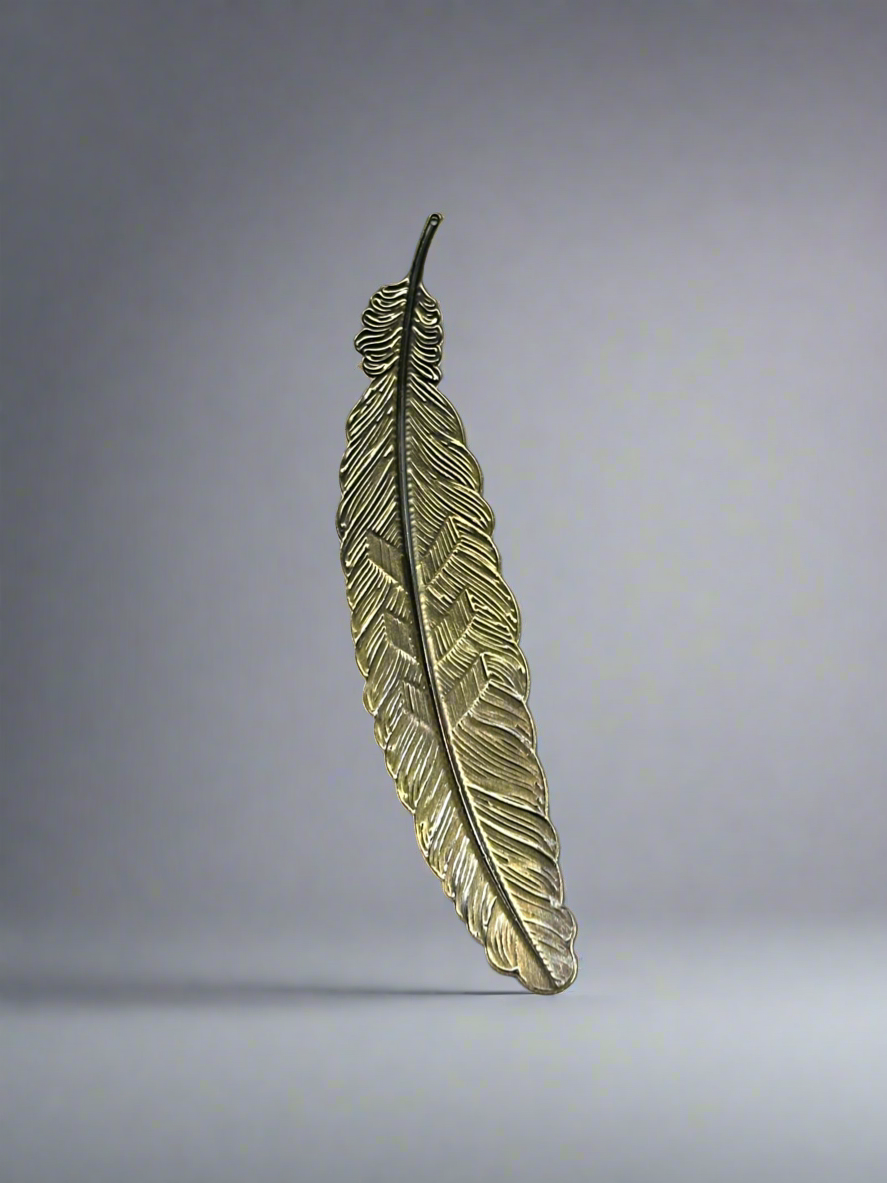 Feather bookmarks