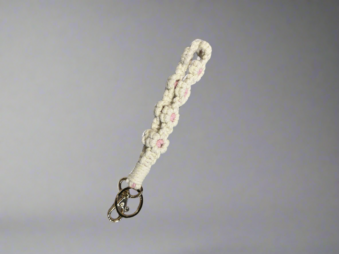 Crochet Wrist Keychain