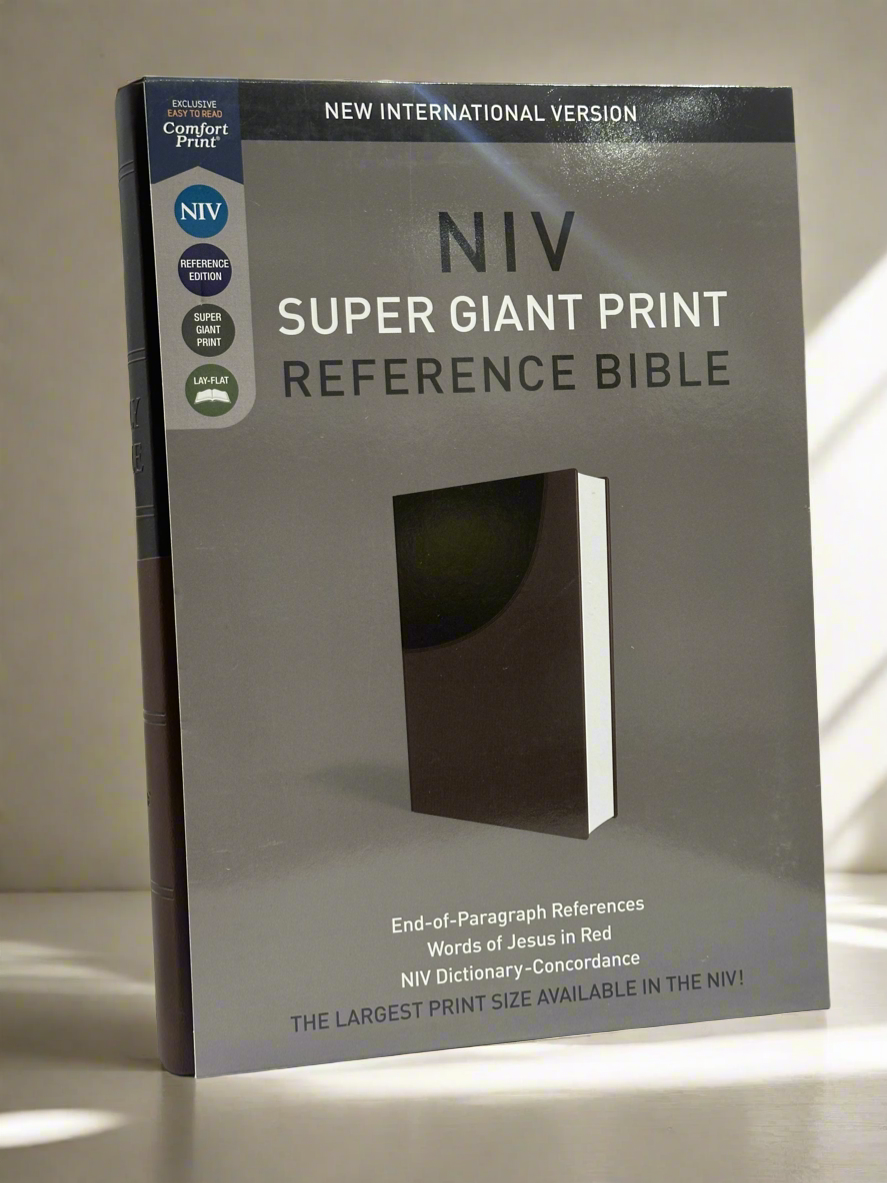 NIV Super Giant Print Reference Bible