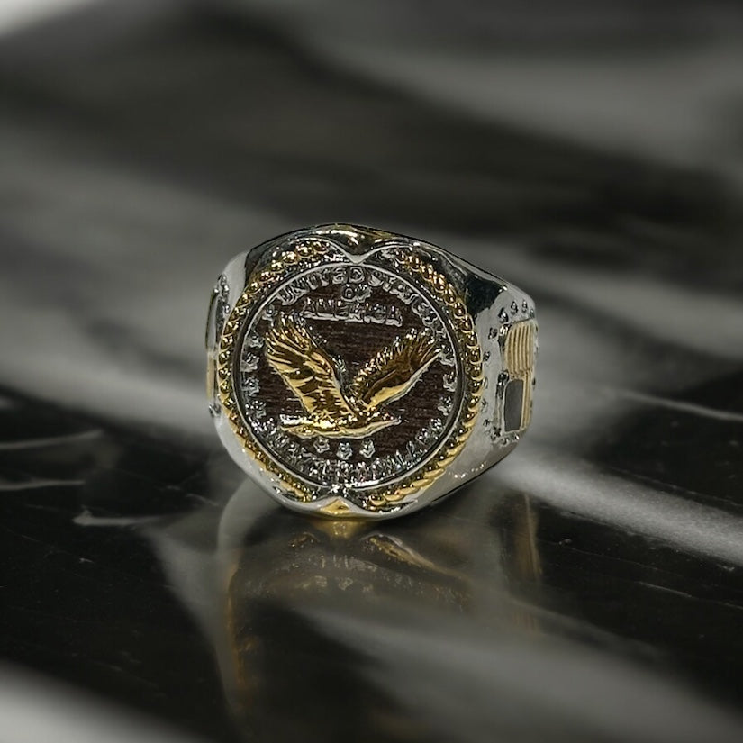 Silver/Gold USA Eagle