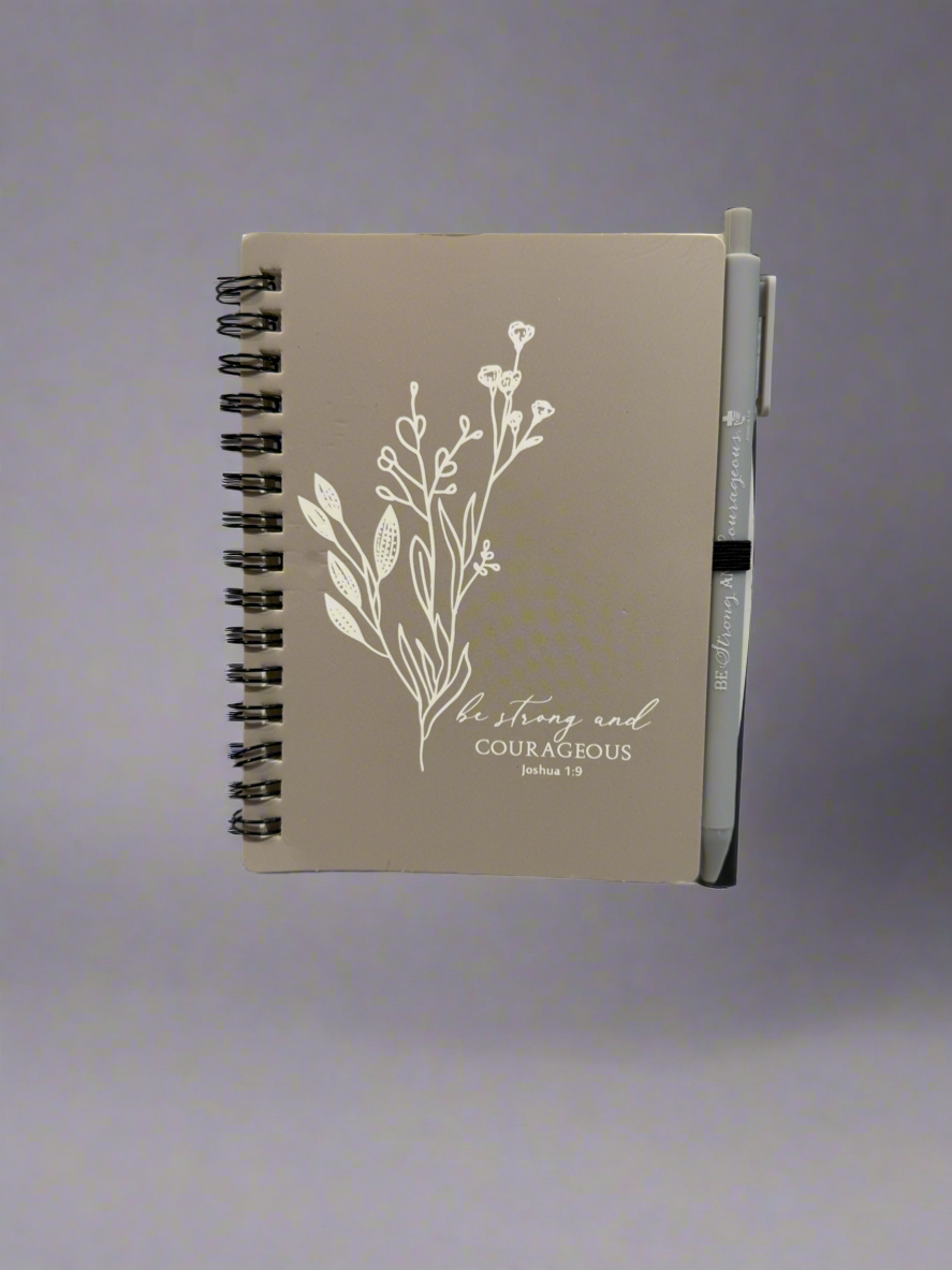 Mini Floral notebook + pen set