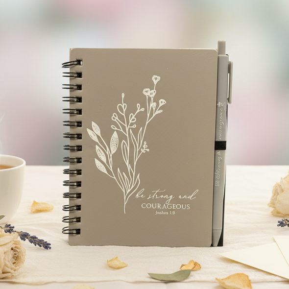 Mini Floral notebook + pen set