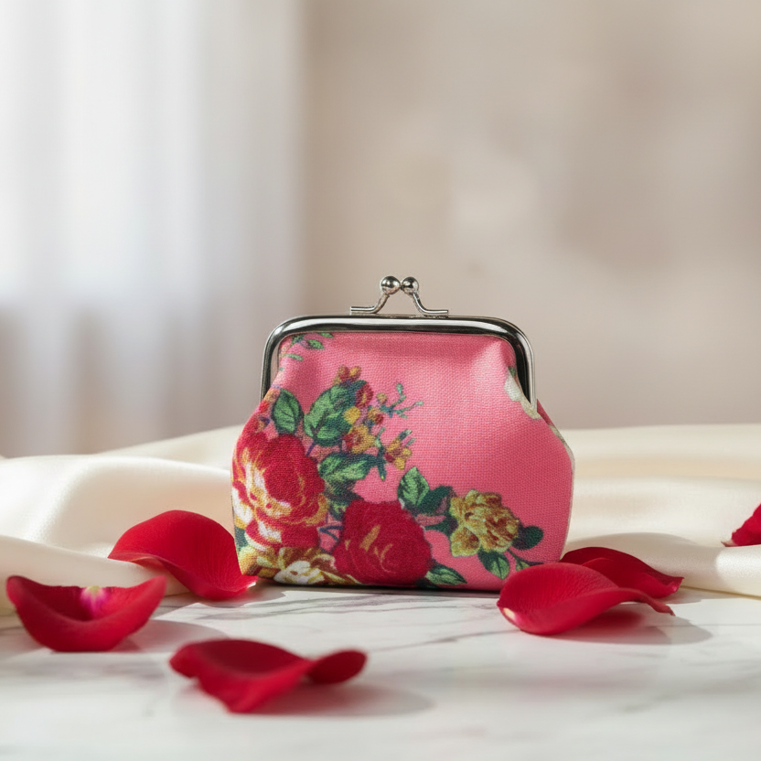 Floral Coin Purse