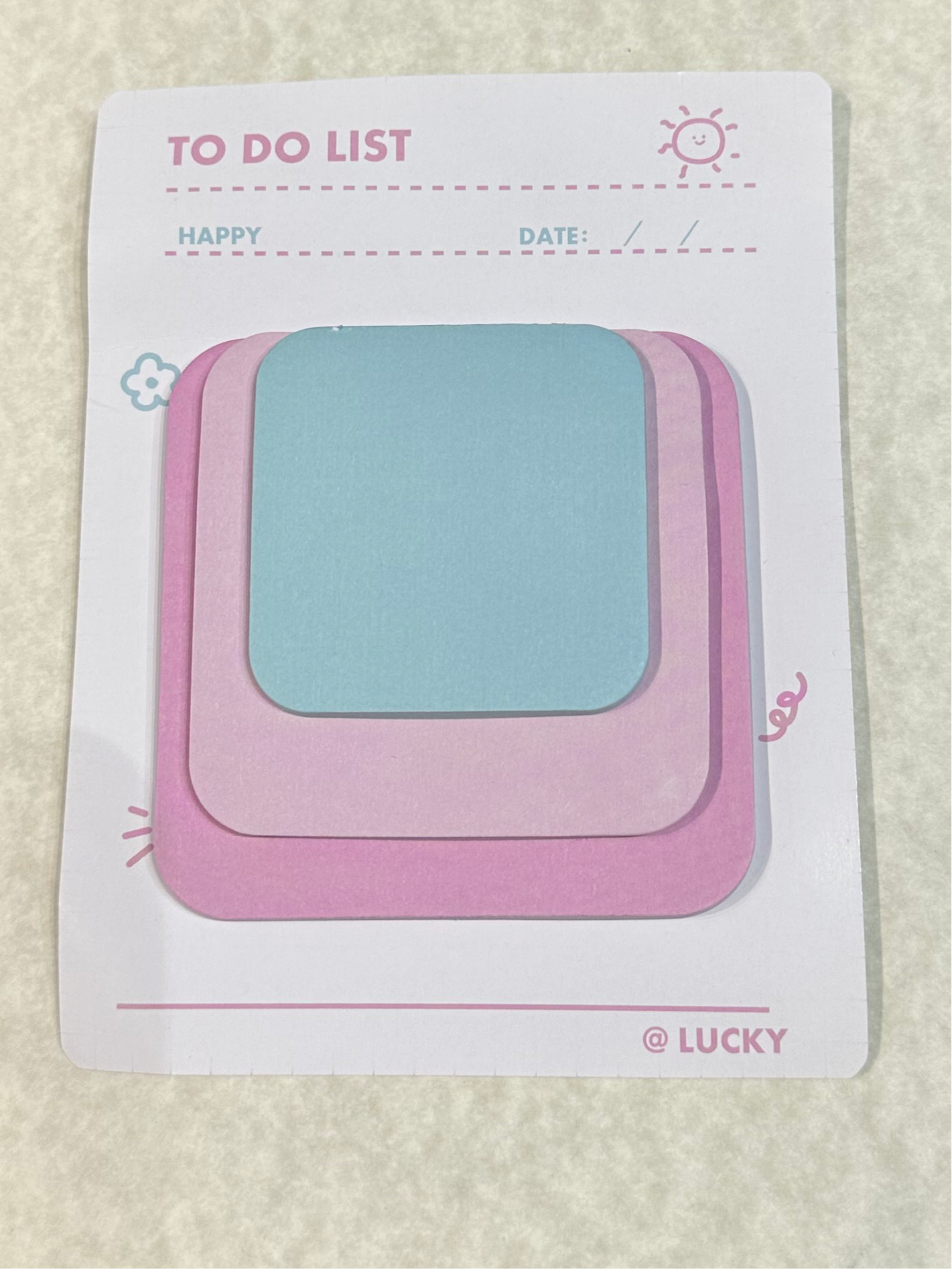 Sticky notes