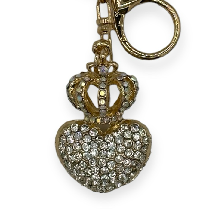 Jeweled Crown Heart