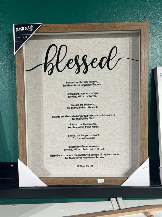 “Blessed are the Poor…”