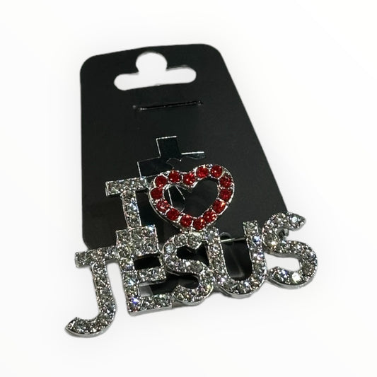 I 🫶 Jesus Pin