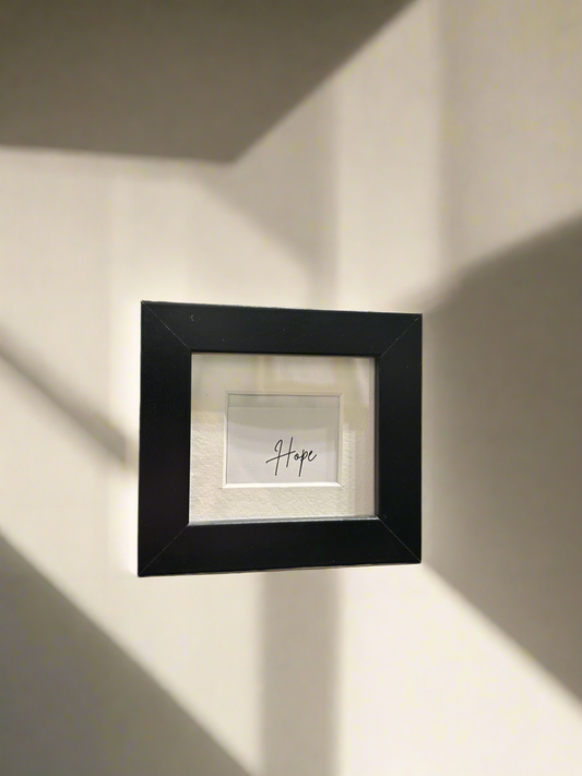 Small table Decor frame “strength “ “love” “joy” “hope”