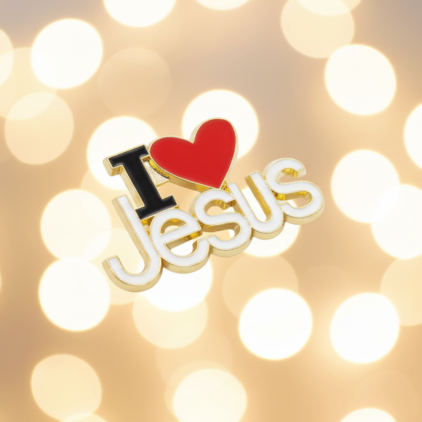 Pin: I ❤️ Jesus
