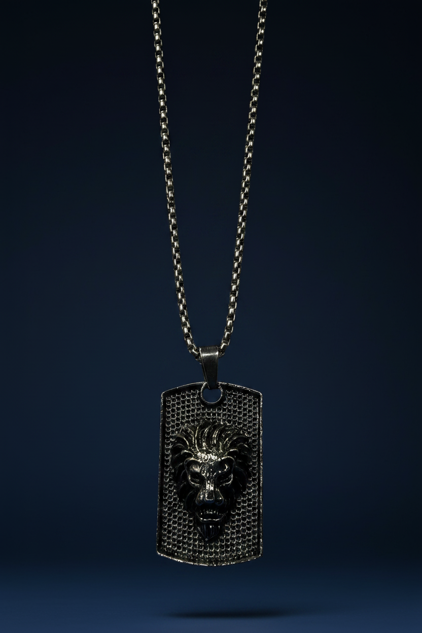 Men’s Plaque Necklace