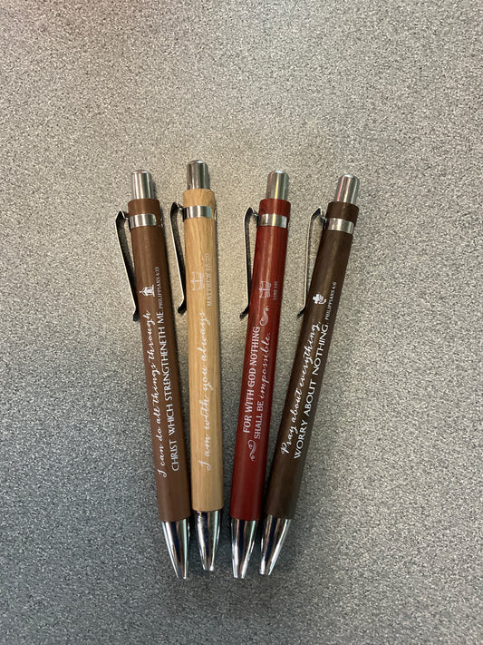 Pen: Wooden Verses