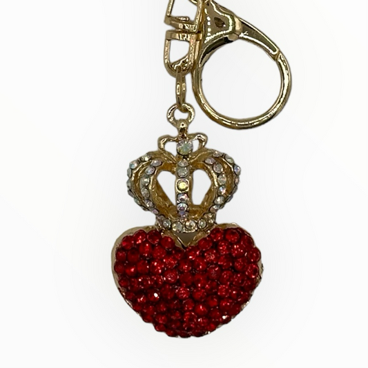 Jeweled Crown Heart