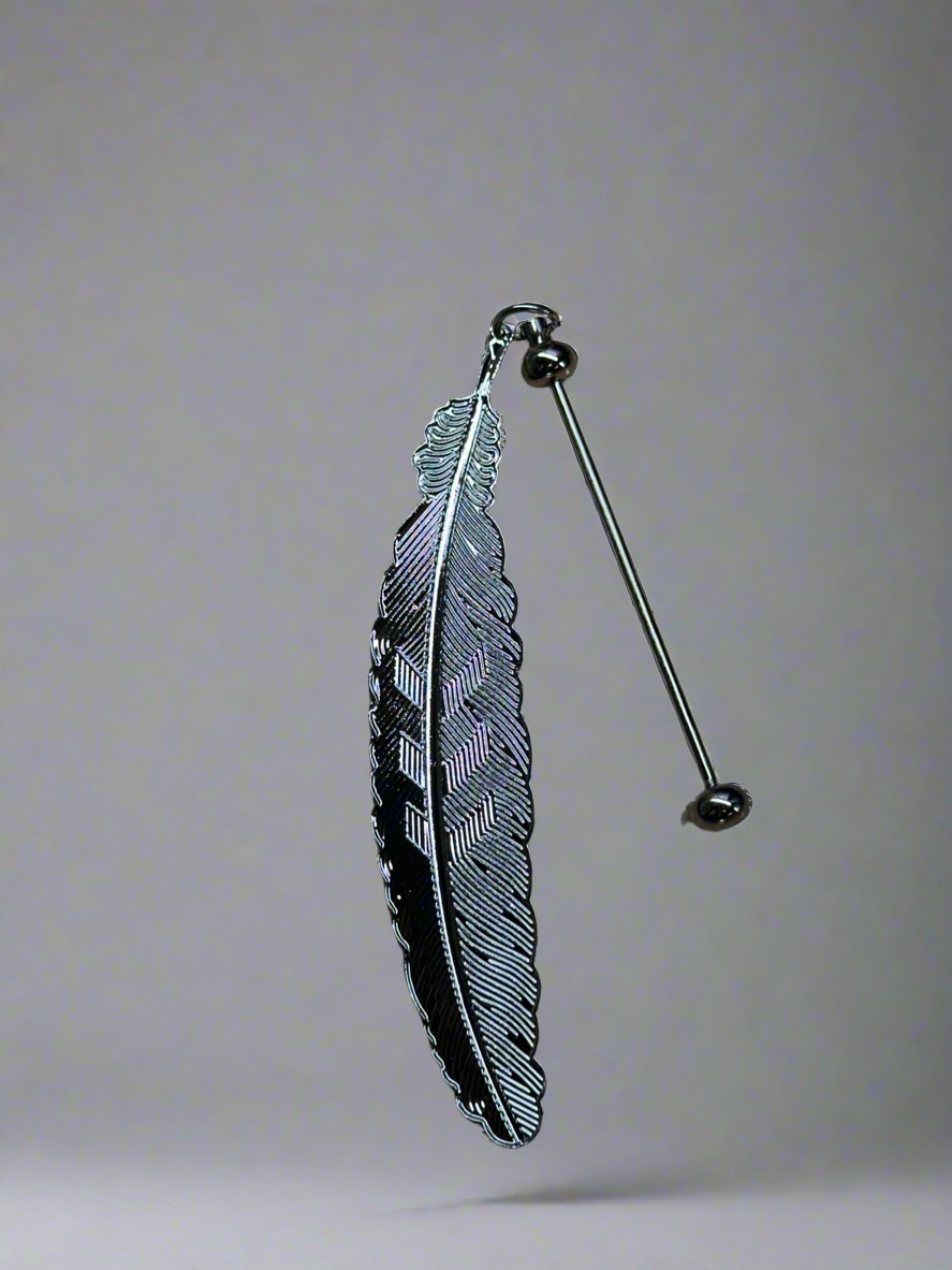 Feather bookmarks