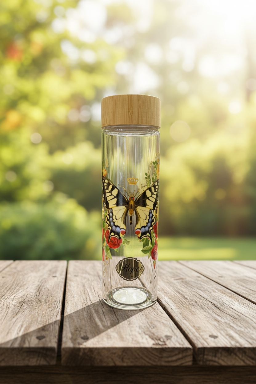 Hope Glass Water Bottle