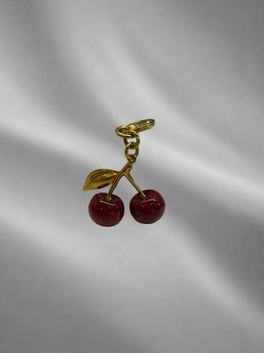 Cherry Bag Charm