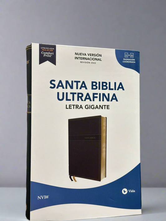 Santa Biblia Ultrafina Letra Gigante