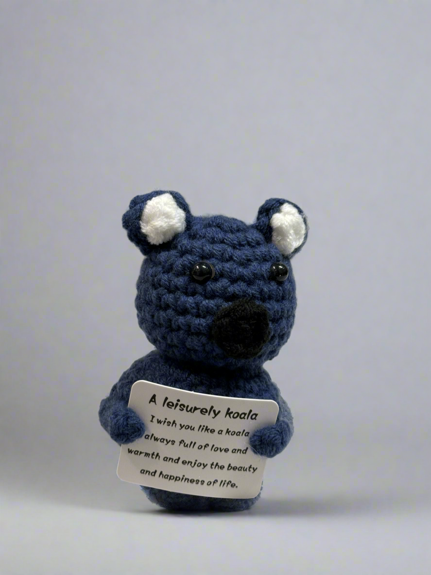 Crochet positive message
