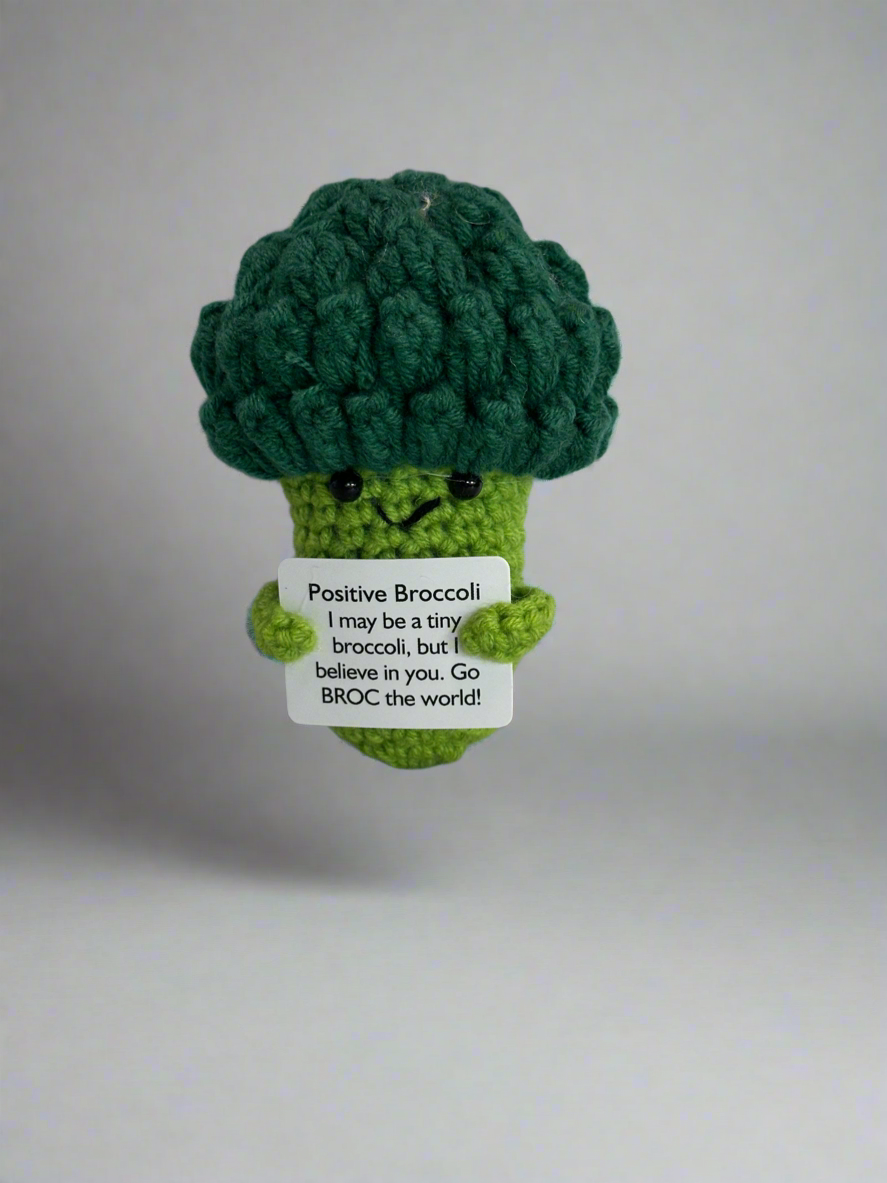Crochet positive message