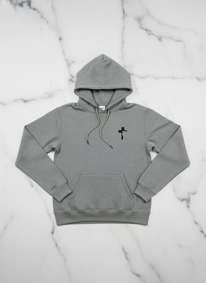 Sweatshirt: Junior size Faith logo Hoodie