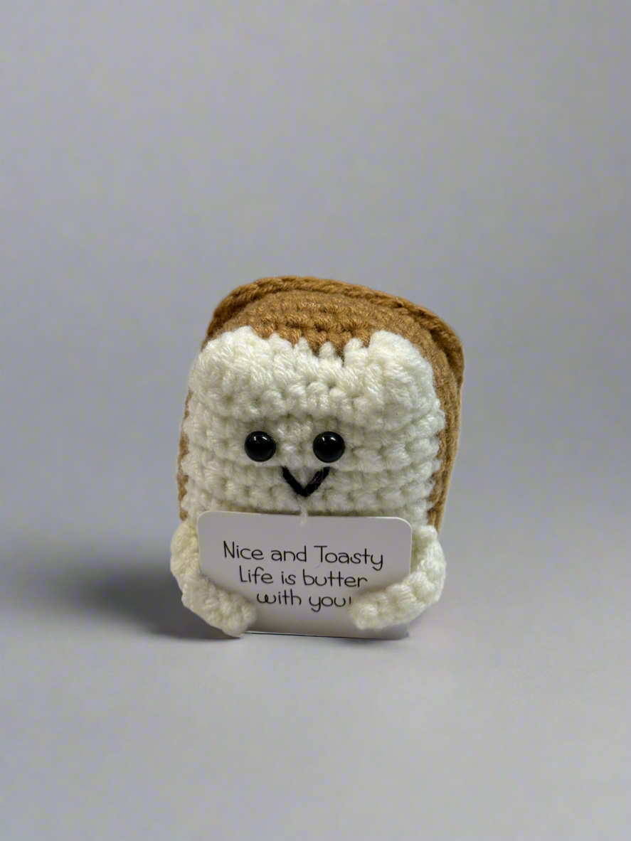Crochet positive message
