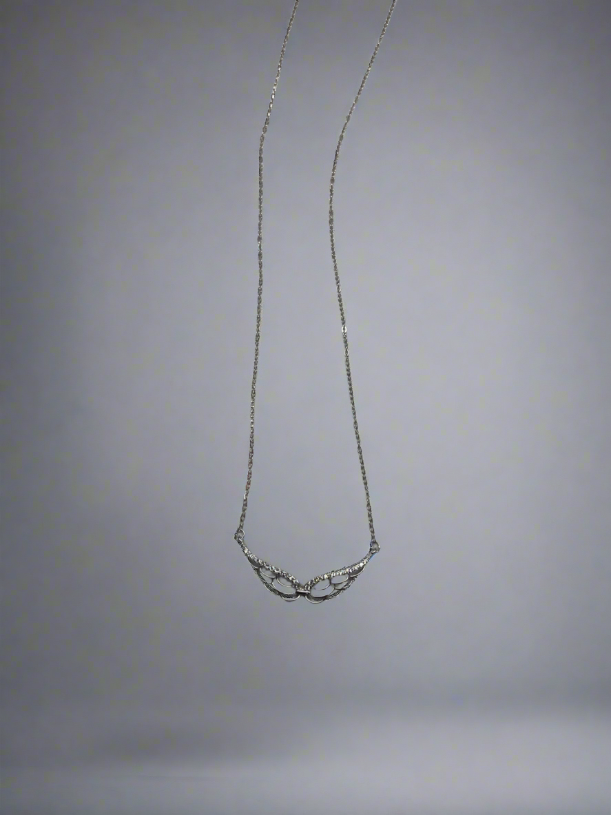 Silver Wings Necklace