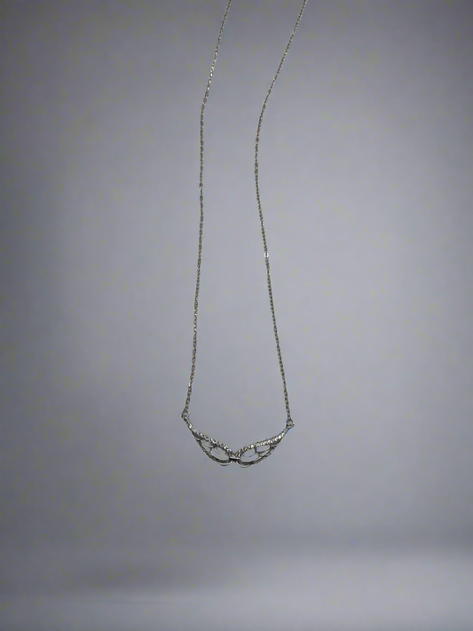 Silver Wings Necklace