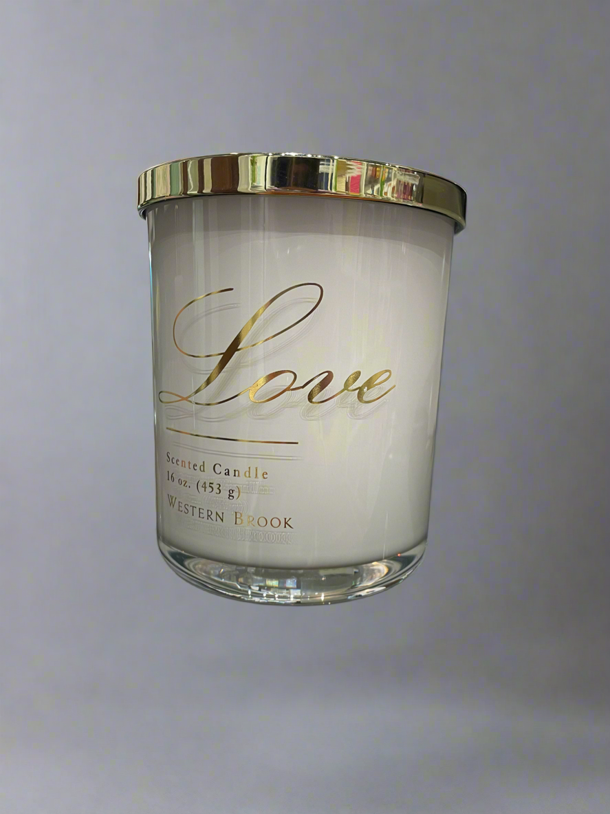 Love scented candle