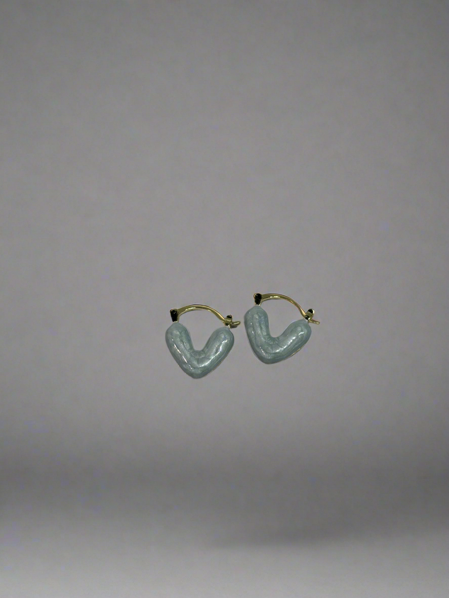 Heart earrings