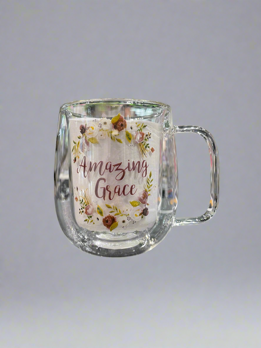 Amazing Grace clear mug