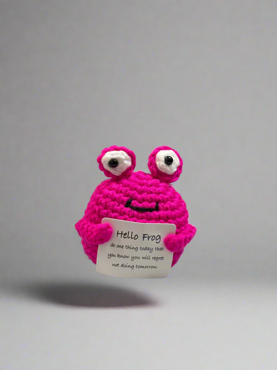 Crochet positive message