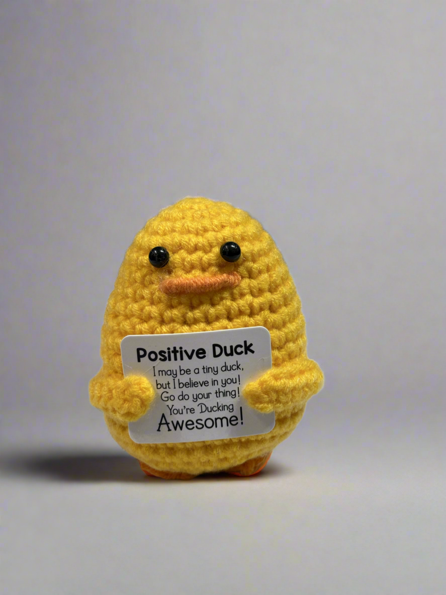 Crochet positive message