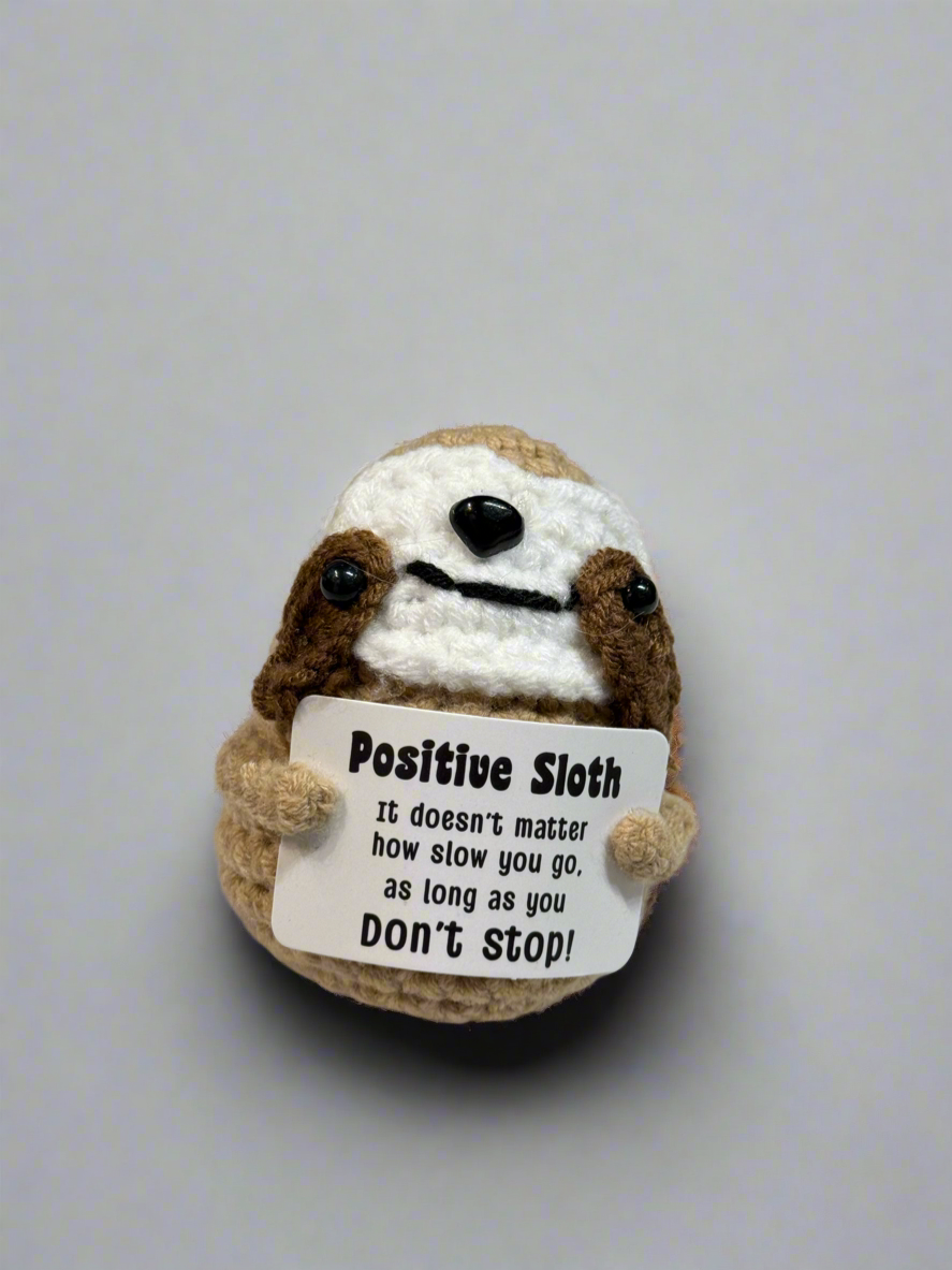 Crochet positive message