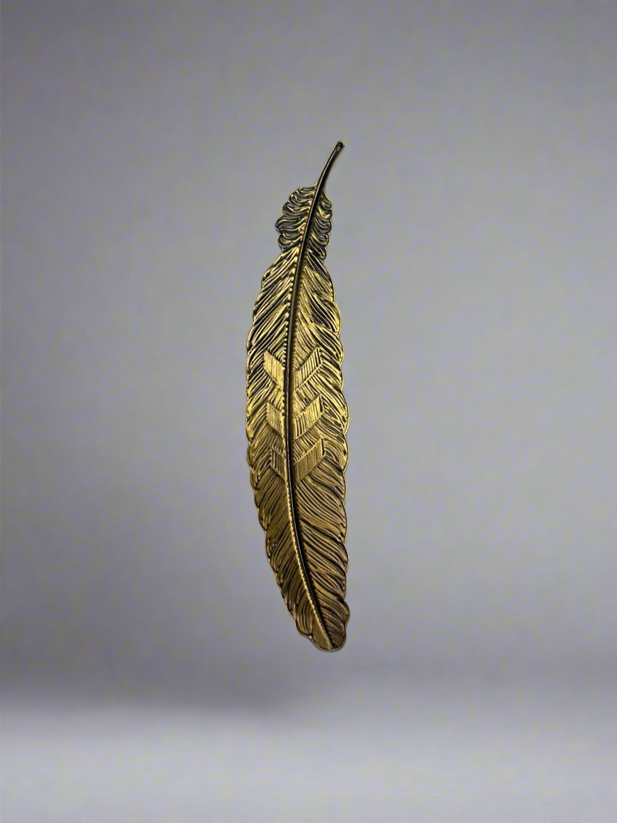 Feather bookmarks