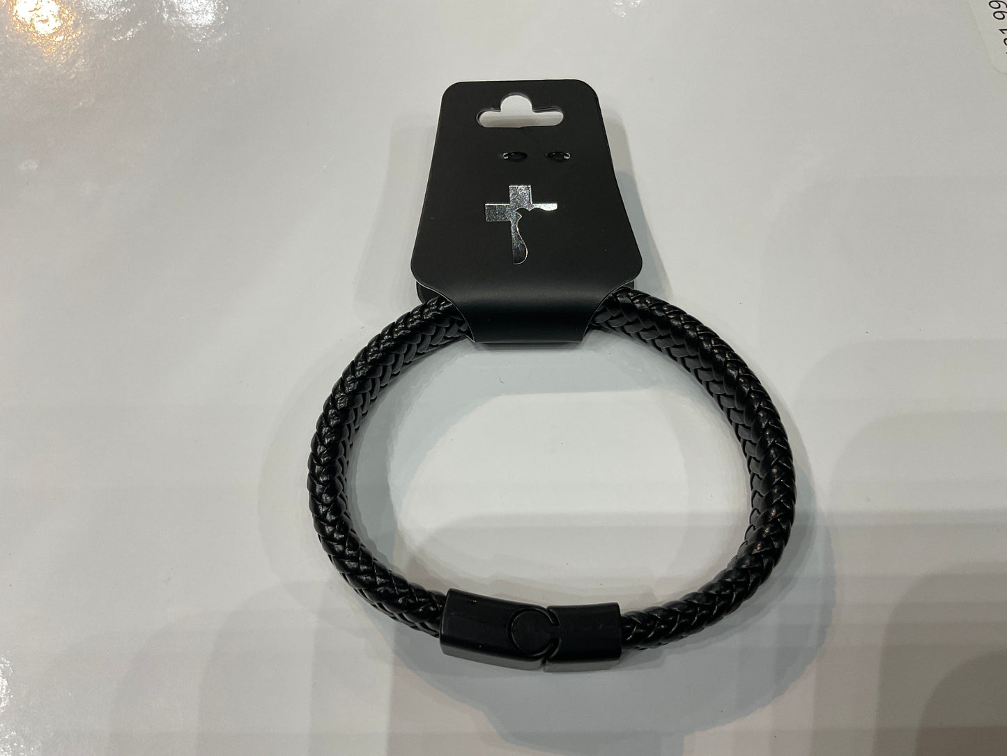 Braided Leather Bracelet