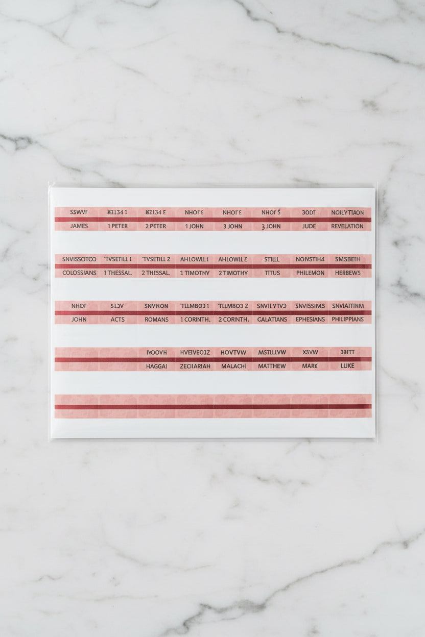 Bible tabs