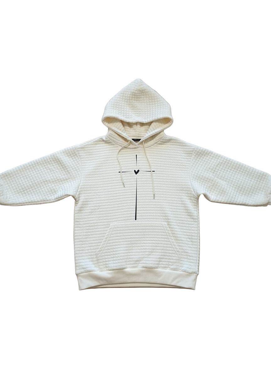 Sweatshirt: Cross hoodie